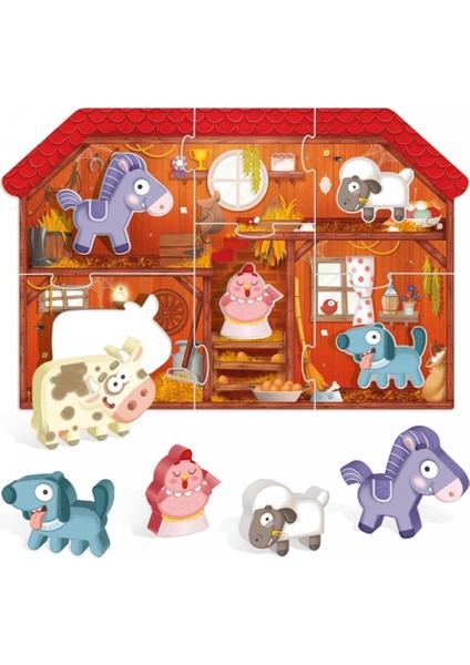 Montessorı Fırst Puzzle The Farm (2-4 Yaş) fiyatları