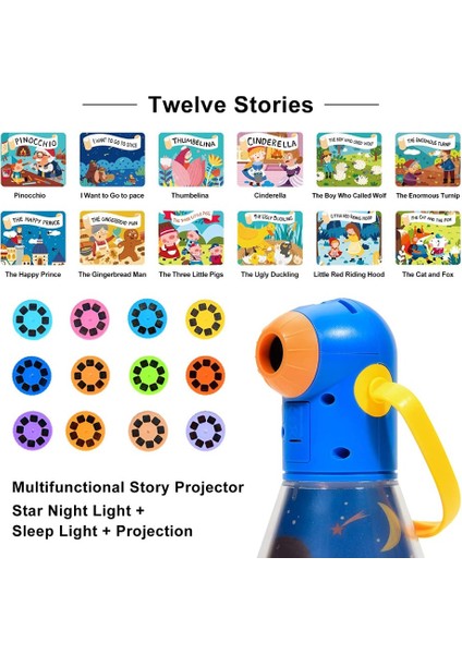Masal Projektörü - Gece Lambalı - Kids Storybook Torch fiyatları