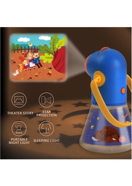 Masal Projektörü - Gece Lambalı - Kids Storybook Torch modelleri