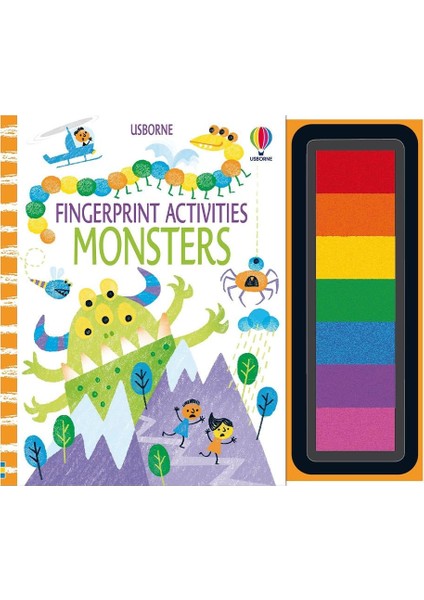 Fingerprint Activities Monsters - Usborne