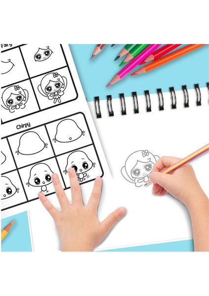 How To Draw 101 Cute Characters modelleri