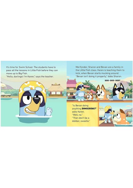 Bluey - Swim School - Board Book modelleri