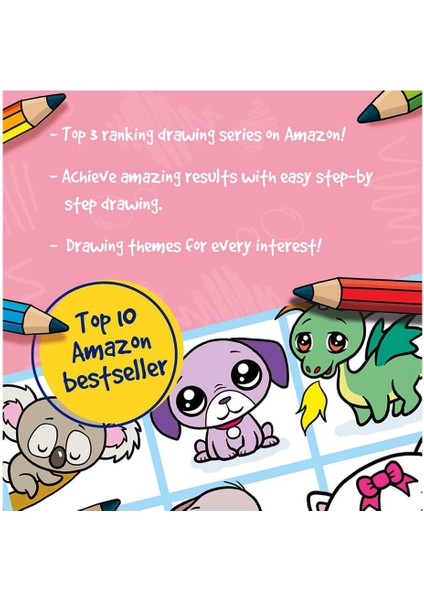 How To Draw 101 Cute Characters indirimleri