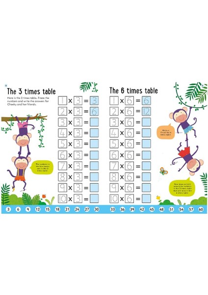Workbooks Times Tables 6-7