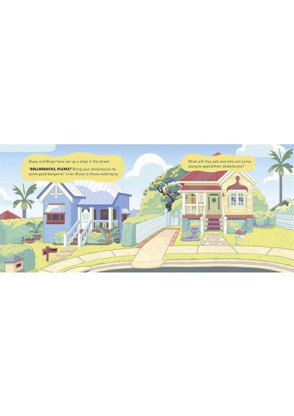 Bluey - Lets Play Outside Magnet Book