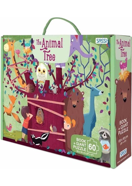 Giant Puzzle // The Animal Tree (60 Parça)