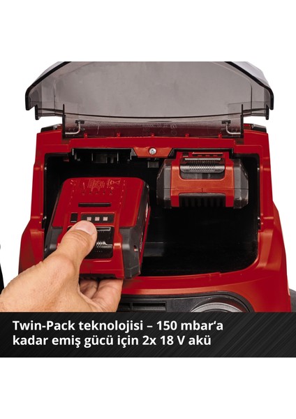 TP-VC 36/30 S Auto - Solo, Akülü Islak/Kuru Süpürge (Akü ve şarj cihazı dahil değildir) - 2347143