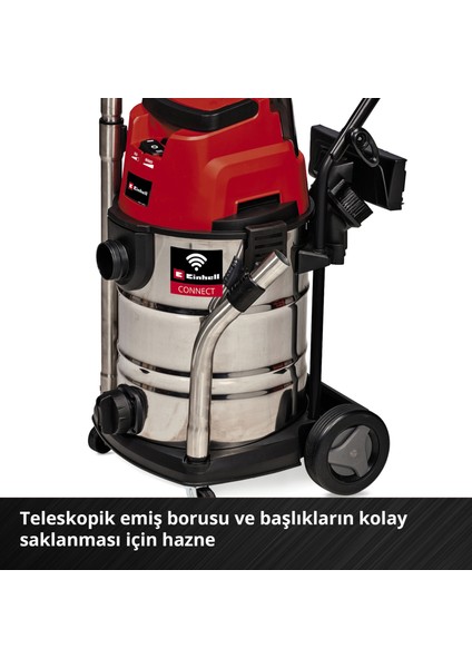 TP-VC 36/30 S Auto - Solo, Akülü Islak/Kuru Süpürge (Akü ve şarj cihazı dahil değildir) - 2347143