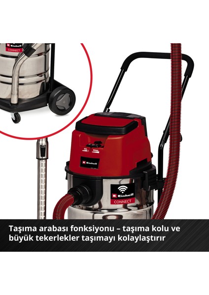 TP-VC 36/30 S Auto - Solo, Akülü Islak/Kuru Süpürge (Akü ve şarj cihazı dahil değildir) - 2347143