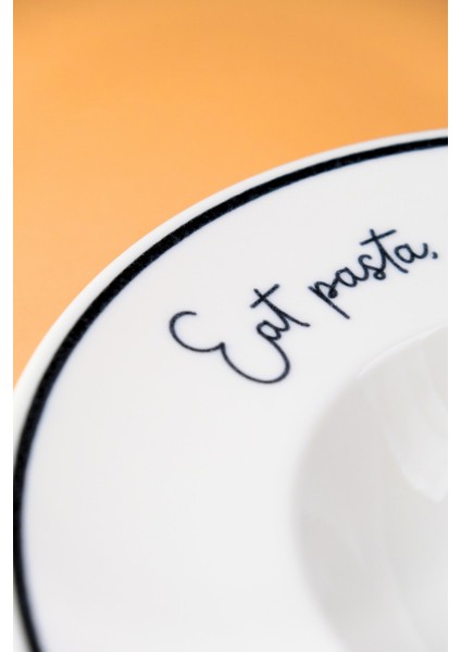 Motto Makarna Tabağı Seti 6 Lı 29X5,5X4CM