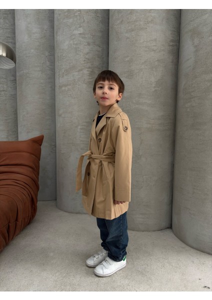 Adel Bej Çocuk Trençkot modelleri