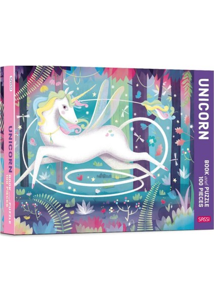 Giant Puzzle - Unicorn 100 Parça