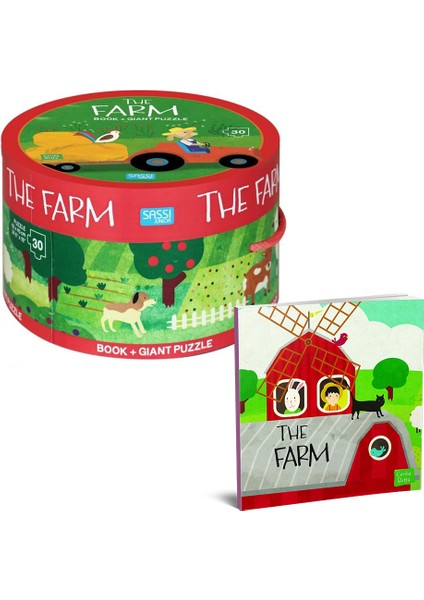 Yuvarlak Kutulu Puzzle // The Farm (30 Parça)