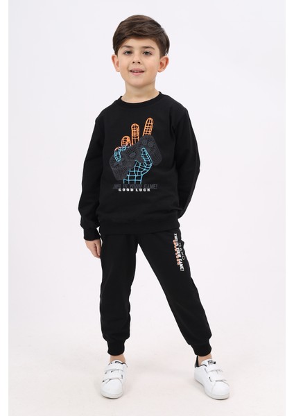 Erkek Çocuk Baskılı Eşofman Takım