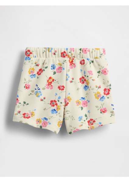 Kız Bebek Kırık Beyaz Gap Logo Havlu Kumaş Pull-On Şort modelleri