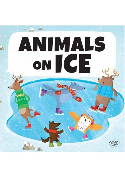 Yuvarlak Kutulu Puzzle // Animals On Ice (30 Parça)