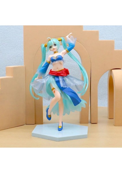 Anime Hatsune Miku Sanatçı Masterpiece Prenses Figür 21 cm