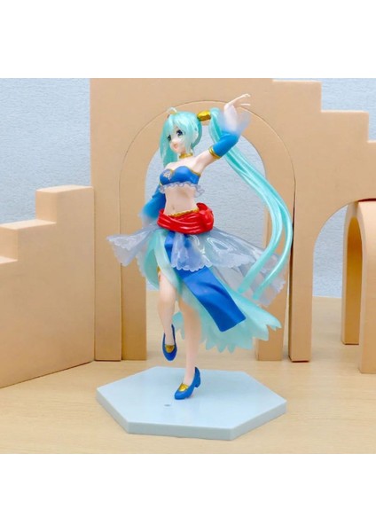 Anime Hatsune Miku Sanatçı Masterpiece Prenses Figür 21 cm