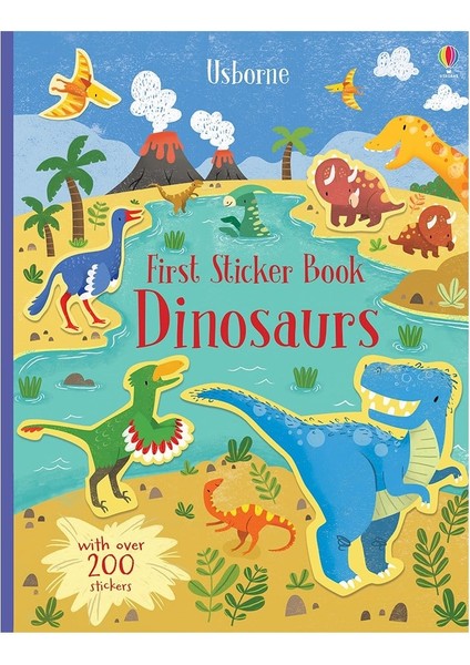Fırst Stıcker Book Dınosaurs