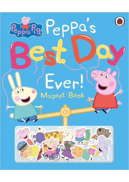 Peppa Pig - Peppa S Best Day Ever Magnet Book