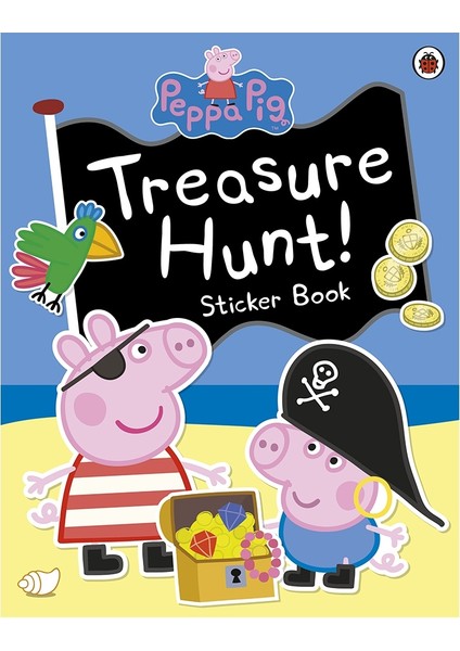 Peppa Pig - Treasure Hunt Sticker Book