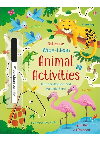 Wipe-Clean Animal Activities