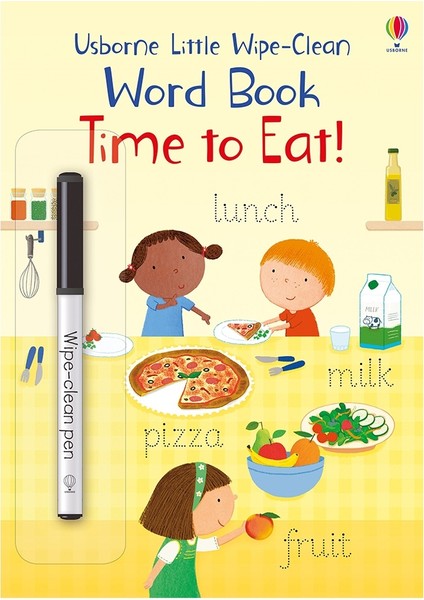 Little Wipe-Clean Word Book Time To Eat