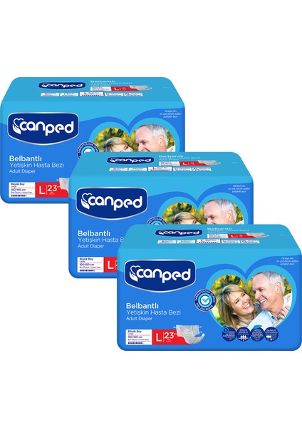 Belbantlı Hasta Bezi Büyük Boy Large 69 Adet