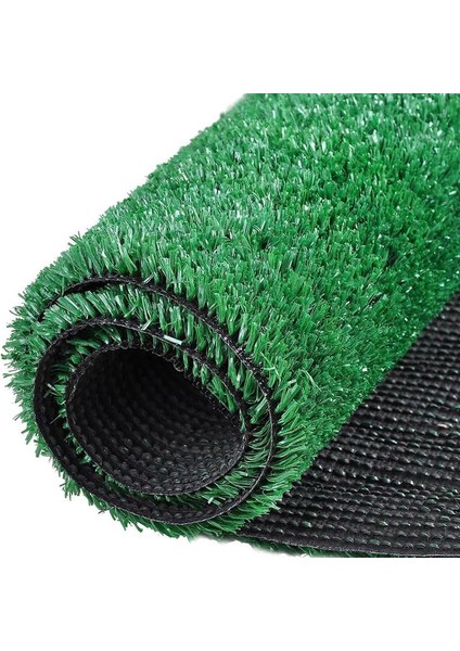 Dekoratif Kaliteli Yeşil Suni Çim Kaymaz Suya Isıya Dayanıklı Bahçe Teras Balkon Halısı