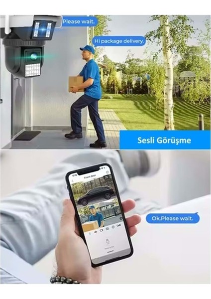 -3040 6mp Dual Lens Wıfı Ptz Camera