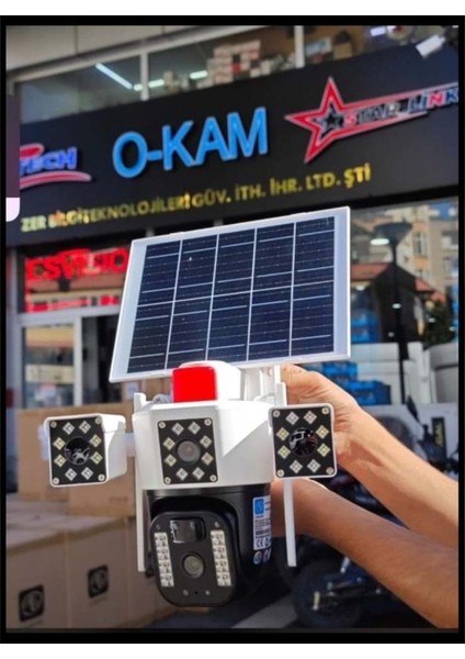 -3925 4g Solar 6mp Ptz Kamera