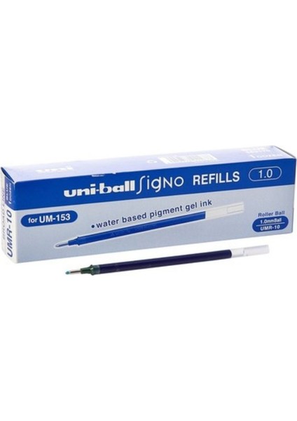 Uniball Umr-10 Signo Broad Jel Kalem Yedeği 1.0 Mavi