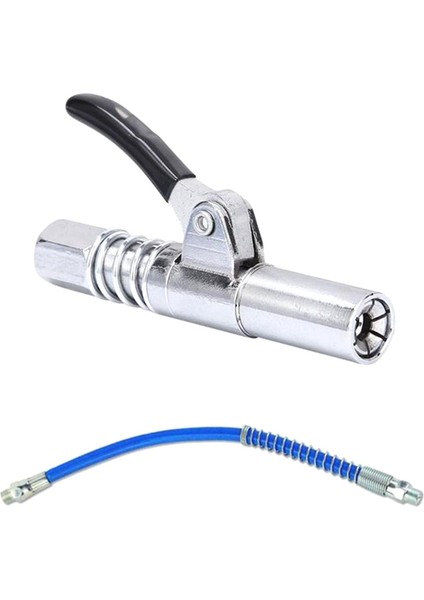 Gres Meme Bağlantı Parçası Gres Pompası Şırınga Ucu 30 cm Hortumlu (Yurt Dışından)