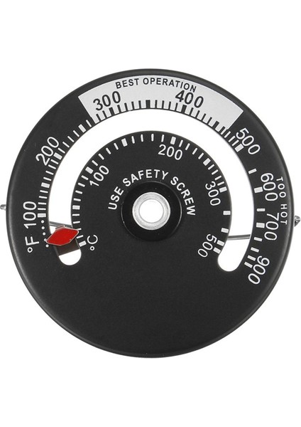 Manyetik Odun Sobası Termometresi Ateş Sobası - Baca Sıcaklık Monitörü (Yurt Dışından)