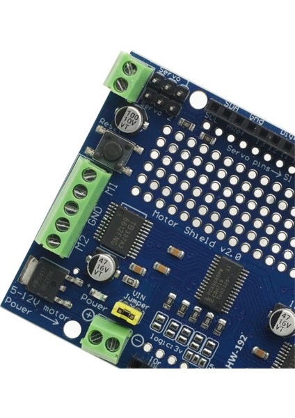 TB6612 Mosfet Adım Motoru PCA9685 Standart Iıc I2C Pwm Servo Sürücü (Yurt Dışından)