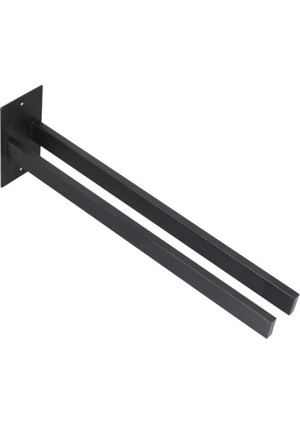 Havlu Askısı Paslanmaz Çelik Havlu Barı Banyo Mutfak Siyah (Yurt Dışından)