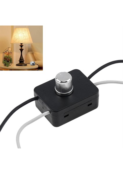 Dahili Dimmer Anahtarı Kombo Takımı 120V Döner Kanopi Dimmer Anahtarı (Yurt Dışından) indirimleri