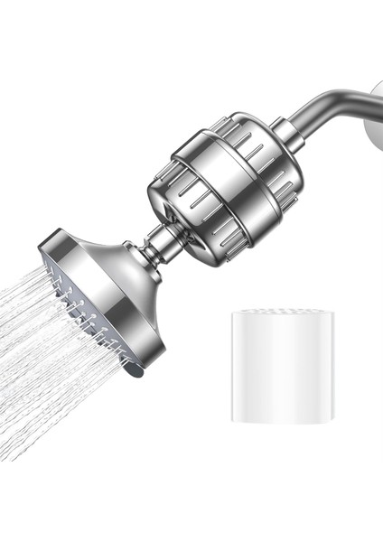 Filtreli Duş 20 Aşamalı Duş Filtresi Mod Duş Başlığı ile (Yurt Dışından) fiyatları