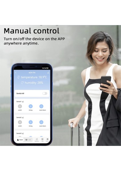 Tuya Akıllı Wifi 4 Kanal Röle Anahtarı RF433 Alexa Için B (Yurt Dışından) fırsatları