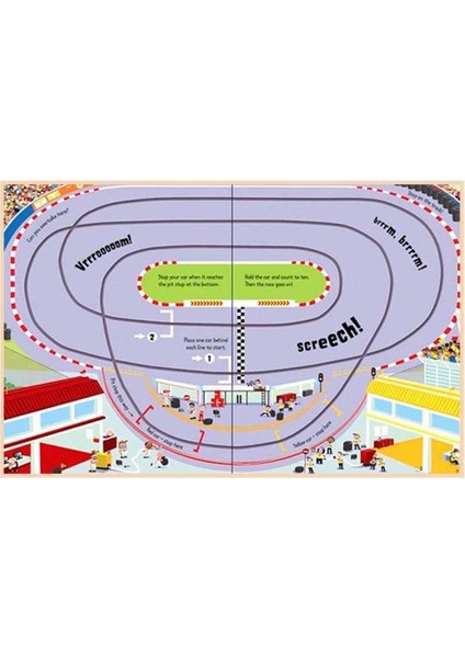 Wind-Up Racing Cars