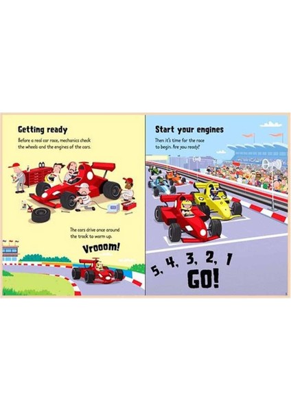 Wind-Up Racing Cars