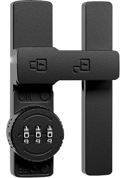 Kapı Mandalı 180 Sürgülü Kapı Kilidi Şifre Kilidi Iç Kapı Cıvatası A (Yurt Dışından)