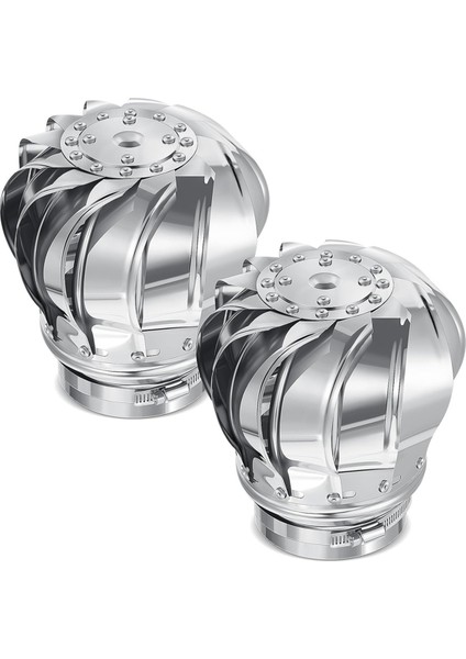 Adet 110MM Güçsüz Çatı Havalandırması Rüzgar Türbinleri Tavan Arası Havalandırması (Yurt Dışından)