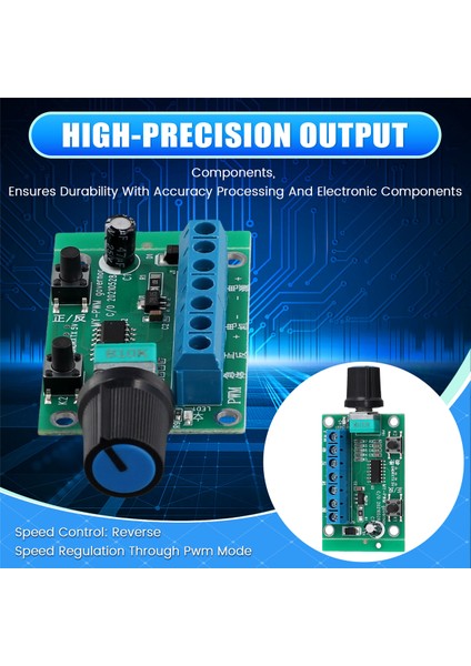 Mini Motor Modülü Dc Fırçasız Dişli Küçük Motor Pwm (Yurt Dışından)