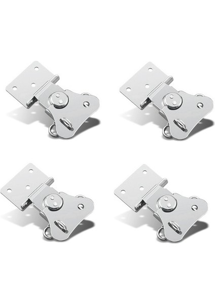 4 Paket Yaylı Kelebek Mandalı Büyük Kapıcı Kelepçesi (Yurt Dışından)