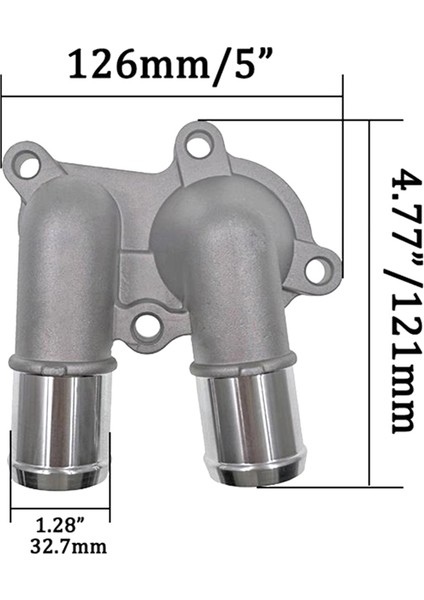 Accent Için Termostat Giriş Su Muhafazası (Yurt Dışından)