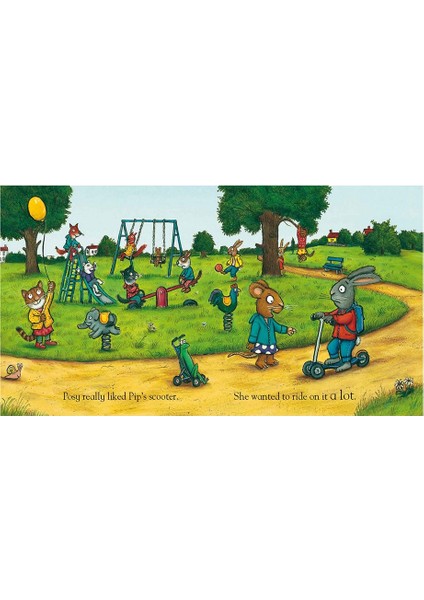 Pip And Posy - The Super Scooter (Board Book)