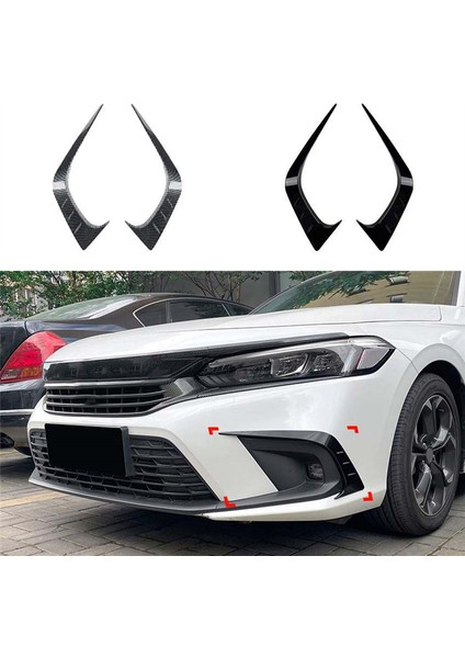 Araba Tampon Ayırıcı Spoiler Sis Farı Kanardı Parlak Siyah (Yurt Dışından) modelleri