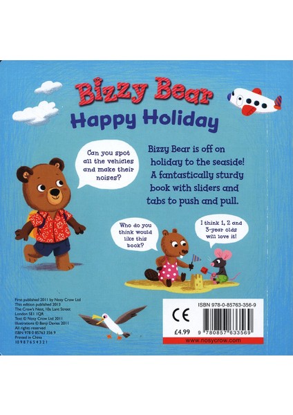 Bizzy Bear - Happy Holiday fiyatları