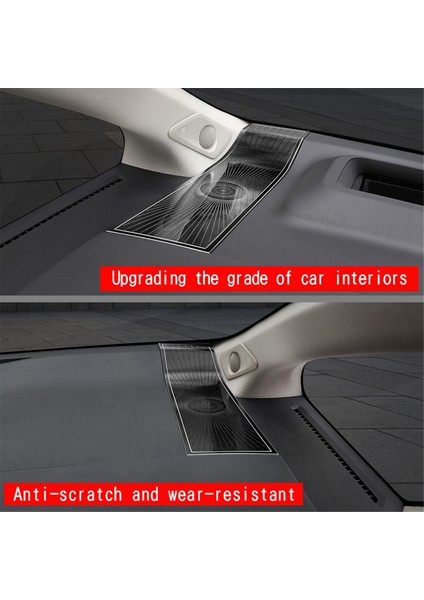 Alphard 2023+ Gösterge Paneli Hoparlör Kapağı Iç Döşeme (Yurt Dışından)